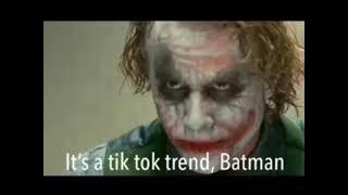 Joker And Batman Discuss A Tiktok Trend