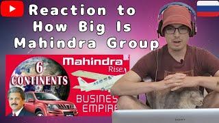 Russian reaction on How Big is Mahindra & Mahindra? || Reaction by Ruslan