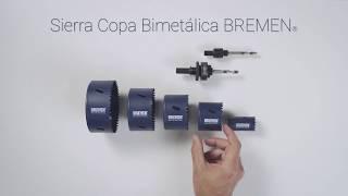 Sierras Copa Bimetálicas BREMEN® para realizar cortes y perforaciones