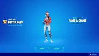 *UNLOCKING* The Paws & Claws Emote In Fortnite...!!!