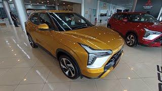 Mitsubishi Xforce Ultimate Yellow 1.5 CVT (GR1W) walkaround exterior and interior (Brunei)