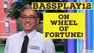 "bassplay12 (Mitch) Will Be On Wheel of Fortune!!!!