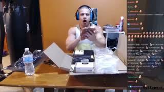 Tyler 1 unboxing beanie meme