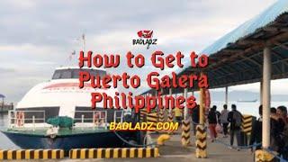 How to Get to Puerto Galera, Philippines: It's Easy!!!