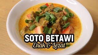 RESEP SOTO BETAWI TANPA SANTAN, ENAK DAN LEZAT