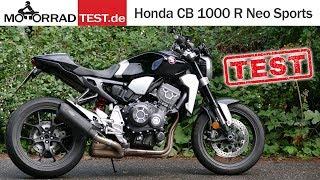 Honda CB 1000 R Neo Sports Café | TEST (deutsch)
