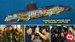 Mengintip Kehidupan Tentara di Dasar Laut! Aktivitas Sehari-hari di Dalam Kapal Selam Nuklir Raksasa