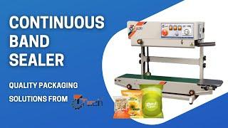 CONTINUOUS BAND SEALER, Quality packaging solutions from T-TECH