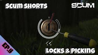 SCUM | Short Tutorial Guide Ep.4 - How to Lockpick, Applying Locks & Protection | Hints & Tips