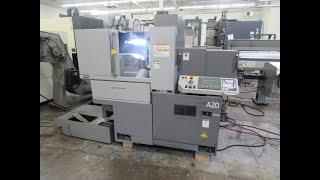 Citizen A20 VI CNC Single Spindle Swiss Screw Machine w/ Edge C-320 Magazine Bar Feed, C-Axis & More