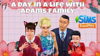 Day in the life of Adams Family | Sims FreePlay