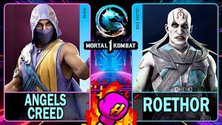 MK1 Angels Creed (RAIN) VS Roethor (QUAN CHI)Mortal Kombat 14K 60ᶠᵖˢ