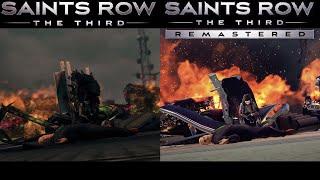 Saints Row®: The Third™ Remastered Vs Original Side By Side - ALL CUTSCENES FULL GAME [4K UHD]