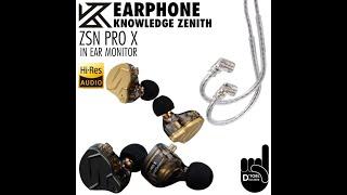 Earphone In Ear Monitor KZ ZSN Pro X HiFi