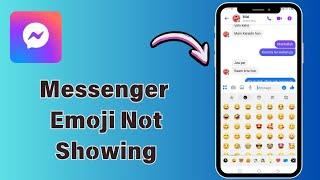 How To Fix Messenger Emojis Not Showing(2024)