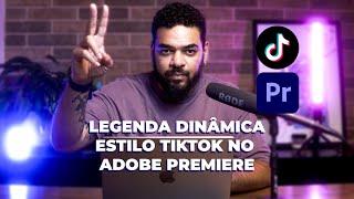 COMO FAZER LEGENDAS ANIMADAS AUTOMÁTICAS USANDO O ADOBE PREMIERE