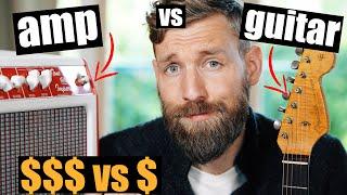 CHEAP AMP EXPENSIVE GUITAR vs CHEAP AMP EXPENSIVE GUITAR