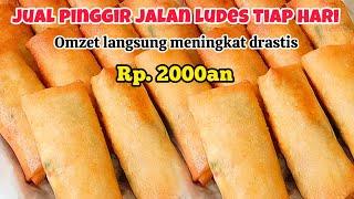 JUAL PINGGIR JALAN LUDES TIAP HARI ‼️OMZET LANGSUNG MENINGKAT DRASTIS #gorengan