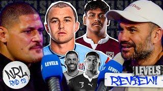 NRL Round 12 Review  - GAME 1 ORIGIN TEAM REACTIONS! Did NSW or QLD Name The Right Side?