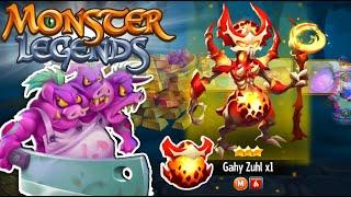 Monster Legends WORKING  Gahy Zhul Treasure Cave + Chopork Bounty Hunt Season