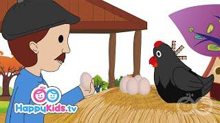 Higgledy Piggledy My Black Hen | Nursery Rhymes | Happy Kids | MollyShow