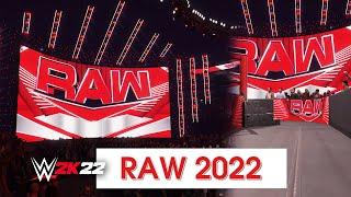 WWE 2K22 : RAW 2022 - ARENA MODS