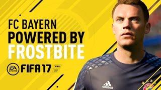 FC Bayern in FIFA 17 ft.  Neuer, Lewandowski, Costa, Coman, and Müller