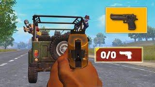 Desert Eagle ONLY Car Chase PUBG Mobile.