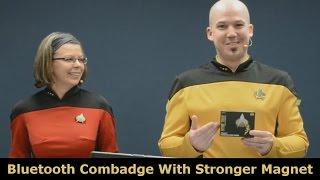 NEW Star Trek: The Next Generation Bluetooth Combadge WITH STRONG MAGNET