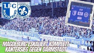 MAGDEBURG ESKALIERT KOMPLETT!!! 1. FC Magdeburg vs. Darmstadt / FANPRIMUS STADIONVLOG