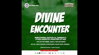 RCCG OCTOBER 2021 DIVINE ENCOUNTER || EXCEEDING EXPECTATIONS