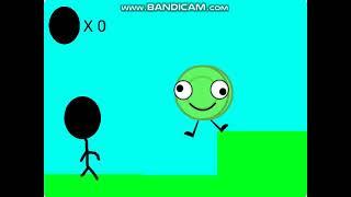 Stickman VS Mint, Arch, Skittle And Wallet (PC Bootleg) Continue + Game Over