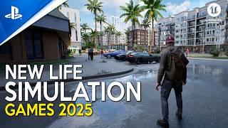 TOP 10 MOST REALISTIC New Life Simulation Games coming out in 2025