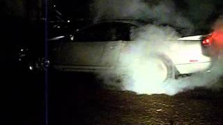 Insane ! Crazy Bad Ass 300zx  Twin Turbo Tire Shredder Burnout - SMOKESHOW !!!!! Must Watch