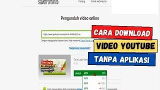 Cara Download Video Youtube Tanpa Aplikasi