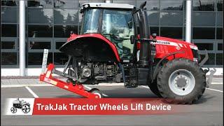 TrakJak incredible tractor wheels lift device