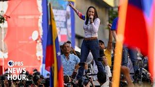 News Wrap: Venezuela's opposition leader Maria Corina Machado arrested after protest