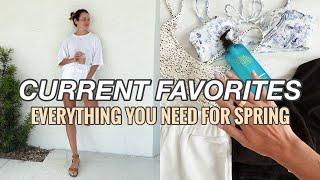 CURRENT FAVORITES 2021 | Everything You Need For Spring | Clothing, Home Decor, Jewelry, Nails