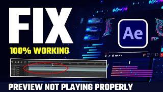 How To Fix Adobe After Effects Preview Not Playing - Preview Video Is Not Playing in After Effects