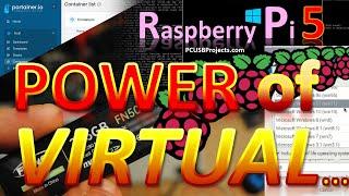 Raspberry Pi 5: IMMENSE POWER OF VIRTUALIZATION!