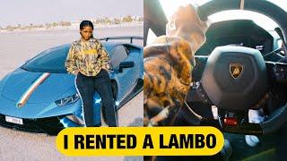 I RENTED A LAMBORGHINI IN DUBAI