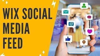 WIX SOCIAL MEDIA FEED: How To Add Social Media Icons To Wix