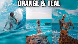 ORANGE & TEAL Preset Tutorial | Lightroom Mobile Presets | Orange Preset | Teal Preset | Free DNG