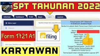 Tutorial Lapor SPT Tahunan Karyawan Secara Online Lewat Efiling 2023