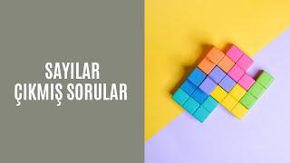 SAYILAR-ÇIKMIŞ SORULAR (YÖS 2022)