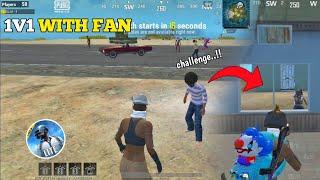 A FAN CHALLENGE ME FOR 1v1 FULL GAMEPLAY - PUBG MOBILE LITE BGMI LITE