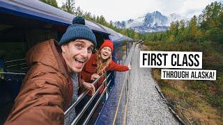 We Took a LUXURY Train Ride Across ALASKA! Full Tour + Exploring Denali!