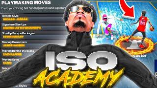 2K23 ISO ACADEMY! BEST DRIBBLE MOVES + JUMPSHOT + PLAYMAKING & SHOOTING BADGES - BEST ISO BUILD!