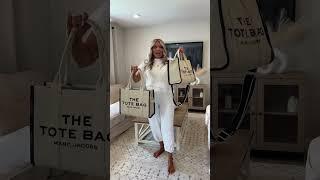 ‘The Tote Bag’ by Marc Jacobs honest review, beige aesthetic, neutral style, amazon #style #review