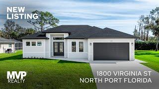 1800 Virginia St, North Port Florida - Real Estate Tour